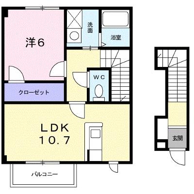 イノセント　エンジェル 207【管理NO：1-011940801-02060】 ★家具家電は申し込み後に搬入しますの物件画像