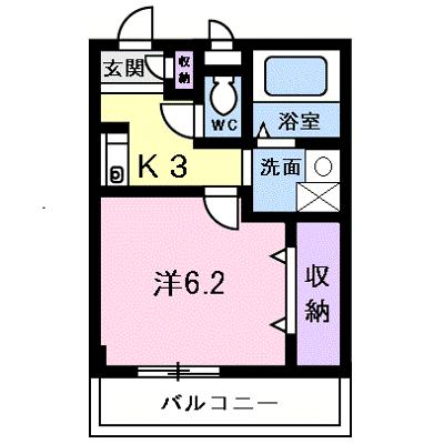 ヴィラ　ナカヤマ 106【管理NO：1-011746901-01050】 ★家具家電は申し込み後に搬入します★の物件画像