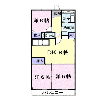 シャルム西之山 302【管理NO：1-004643101-03020】 ★家具家電は申し込み後に搬入しますの物件画像