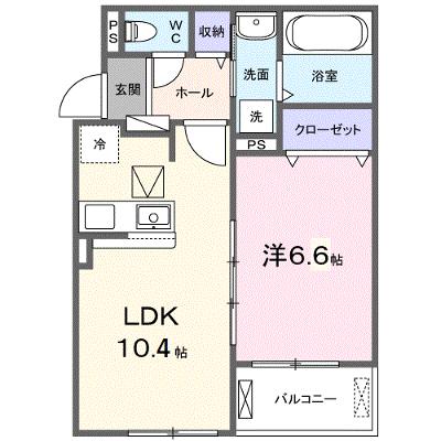 耀 105【管理NO：1-027966501-01040】 ★家具家電は申し込み後に搬入します 2026年08月中旬入居可能の物件画像
