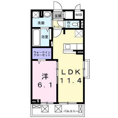 ベルソレイユ 201【管理NO：1-027034301-02010】 ★家具家電は申し込み後に搬入しますの物件画像