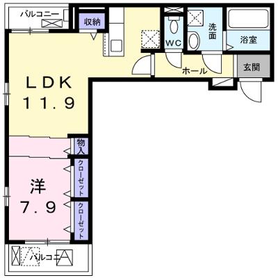 グランドール 302【管理NO：1-025818601-03020】 ★家具家電は申し込み後に搬入しますの物件画像