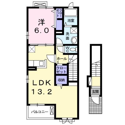 Ｍａｉｓｏｎ　ふじ 201【管理NO：1-020839701-02010】 ★家具家電は申し込み後に搬入します 2026年07月中旬入居可能の物件画像