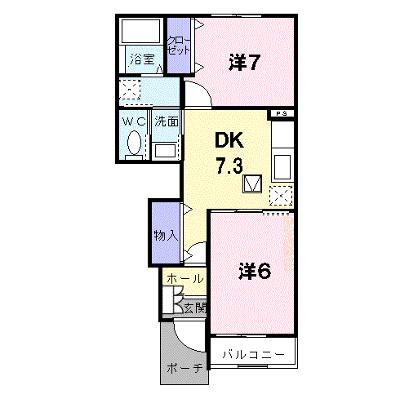 ファシネイション春日Ⅱ 102【管理NO：1-013381201-01020】 ★家具家電は申し込み後に搬入しますの物件画像