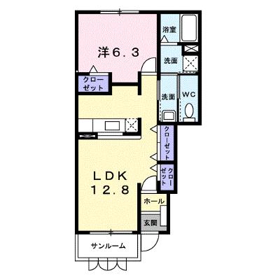 シェーネ　エレガンシア 103【管理NO：1-013267701-01030】 ★家具家電は申し込み後に搬入しますの物件画像