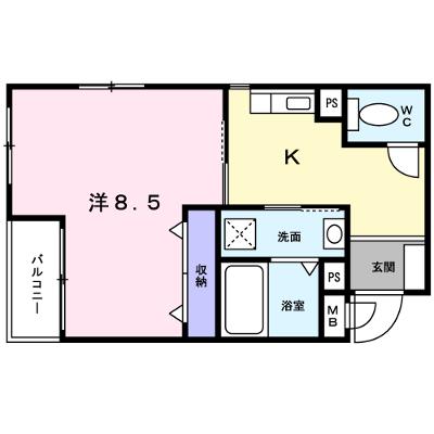 ブリック　メゾン　金剛 205【管理NO：1-012555701-02040】 ★家具家電は申し込み後に搬入しますの物件画像