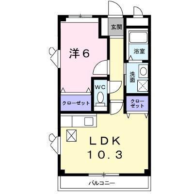 スペイシア友貴 107【管理NO：1-012422101-01060】 ★家具家電は申し込み後に搬入しますの物件画像