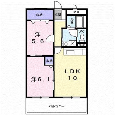 プリュクレール 302【管理NO：1-012158901-03020】 ★家具家電は申し込み後に搬入しますの物件画像