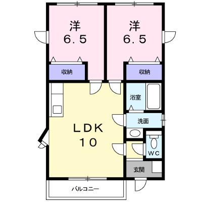 リヴィエールＢ 201【管理NO：1-012041701-02010】 ★家具家電は申し込み後に搬入しますの物件画像