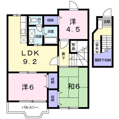 シャン・グリシーヌ 203【管理NO：1-011297901-02030】 ★家具家電は申し込み後に搬入しますの物件画像