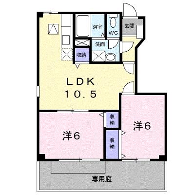 サンライト　ヒルＢ 103【管理NO：1-011141401-01030】 ★家具家電は申し込み後に搬入しますの物件画像