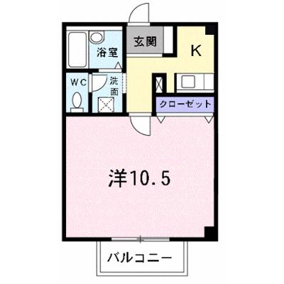 クロー・エイテルパーチ 202【管理NO：1-010252801-02020】 ★家具家電は申し込み後に搬入しますの物件画像