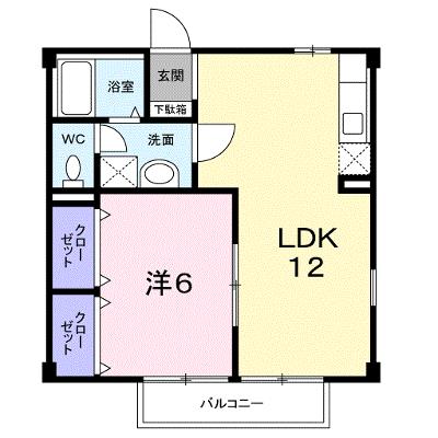 カーサクアトロ 101【管理NO：1-007597601-01010】 ★家具家電は申し込み後に搬入しますの物件画像