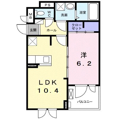 ラ・ルーチェ　Ｙ 303【管理NO：1-027302401-03030】 ★家具家電は申し込み後に搬入しますの物件画像
