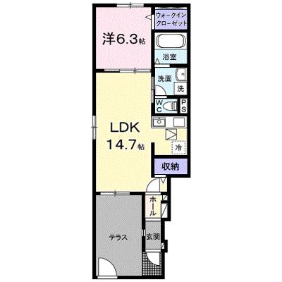 ハイ　ランドⅠ 101【管理NO：1-027214701-01010】 ★家具家電は申し込み後に搬入します 2026年07月上旬入居可能の物件画像