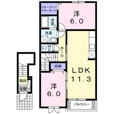 サン　ハイツ 203【管理NO：1-017366201-02030】 ★家具家電は申し込み後に搬入します 2026年07月下旬入居可能の物件画像