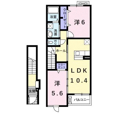 サンリット　カーサ 202【管理NO：1-018419501-02020】 ★家具家電は申し込み後に搬入しますの物件画像