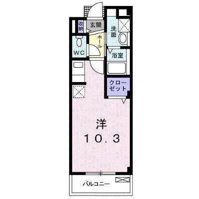 エステート・レイⅢ 303【管理NO：1-014317101-03030】 ★家具家電は申し込み後に搬入しますの物件画像