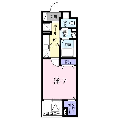 Ｃａｓａ　Ｖｅｒｄｅ 102【管理NO：1-021655301-01020】 ★家具家電は申し込み後に搬入します 2026年07月下旬入居可能の物件画像