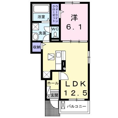 ベル　レジデンスⅢ 106【管理NO：1-028132601-01050】 ★家具家電は申し込み後に搬入します★ ★2026年09月下旬入居可能★の物件画像