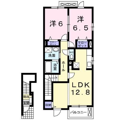 ル－エンハイム　Ⅰ 205【管理NO：1-015679701-02040】 ★家具家電は申し込み後に搬入します 2026年07月下旬入居可能の物件画像