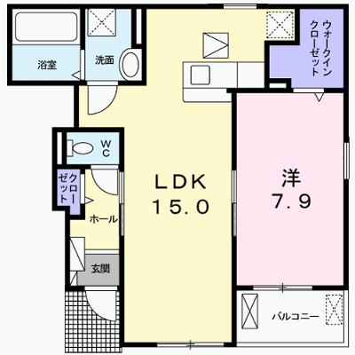 ヒューゲルハイムⅡ 105【管理NO：1-024634601-01040】 ★家具家電は申し込み後に搬入します 2026年07月中旬入居可能の物件画像