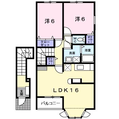 ソレイユⅡ 205【管理NO：1-013950102-02040】 ★家具家電は申し込み後に搬入します 2026年07月中旬入居可能の物件画像