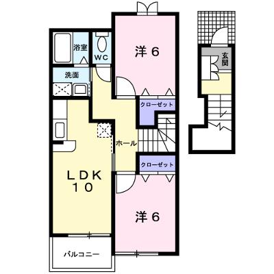 ブライトヒルズＡ 203【管理NO：1-012802201-02030】 ★家具家電は申し込み後に搬入しますの物件画像