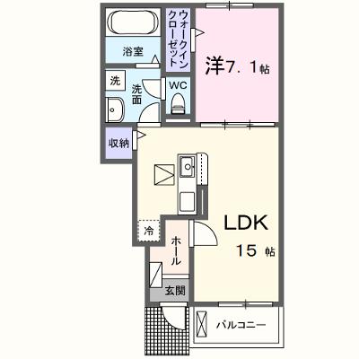キング　パンプキン 105【管理NO：1-027474401-01040】 ★家具家電は申し込み後に搬入します 2026年07月上旬入居可能の物件画像
