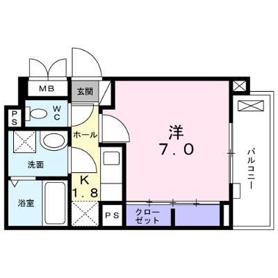 メゾン　エスポワール 205【管理NO：1-026064801-02040】 ★家具家電は申し込み後に搬入しますの物件画像