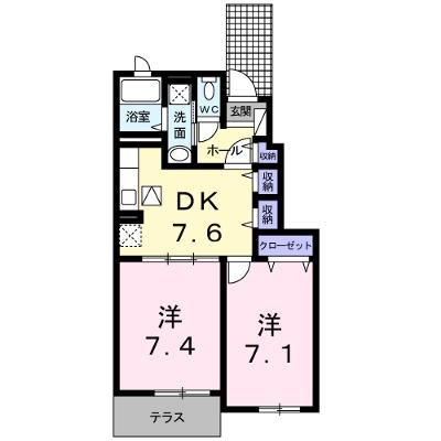 レジデンス根来 102【管理NO：1-017530501-01020】 ★家具家電は申し込み後に搬入しますの物件画像