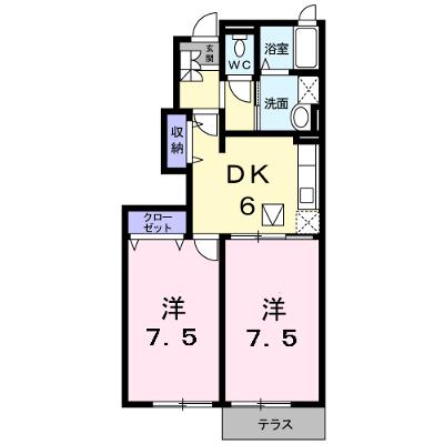 ヴィラプルメリア 108【管理NO：1-014973301-01070】 ★家具家電は申し込み後に搬入します★の物件画像