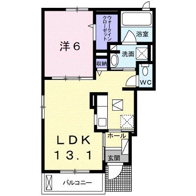シエン　ノワール 101【管理NO：1-023870401-01010】 ★家具家電は申し込み後に搬入します★ ★2026年08月下旬入居可能★の物件画像