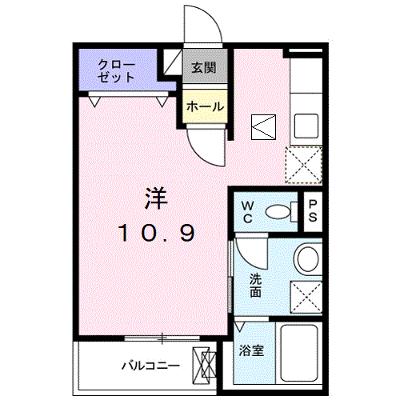 プルメリア 105【管理NO：1-021575301-01040】 ★家具家電は申し込み後に搬入します★の物件画像