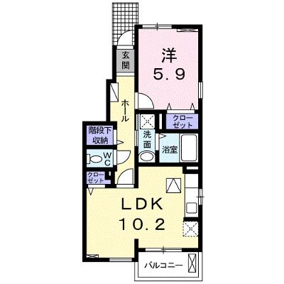 コルテーゼ　Ⅱ 101【管理NO：1-020839001-01010】 ★家具家電は申し込み後に搬入しますの物件画像