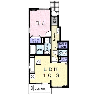 リノ小松原　Ⅲ 105【管理NO：1-020471203-01040】 ★家具家電は申し込み後に搬入します★の物件画像