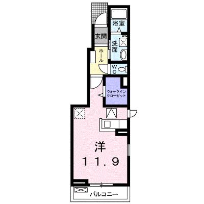 アリアーテⅠ 101【管理NO：1-018186601-01010】 ★家具家電は申し込み後に搬入します★の物件画像