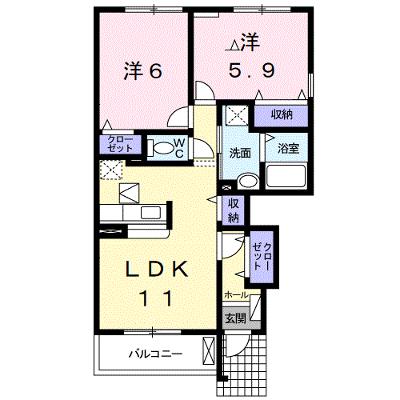 グラン・ポシビリテ　Ⅲ 103【管理NO：1-017215501-01030】 ★家具家電は申し込み後に搬入しますの物件画像