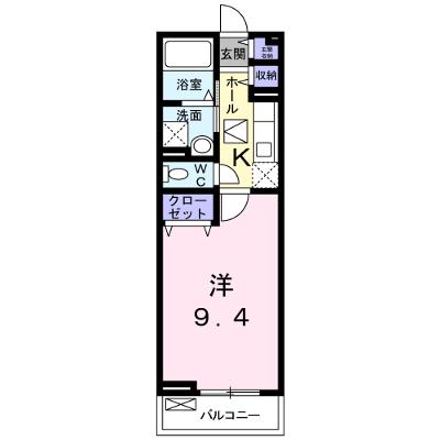 ジェイド　Ⅲ 102【管理NO：1-016544901-01020】 ★家具家電は申し込み後に搬入します★の物件画像