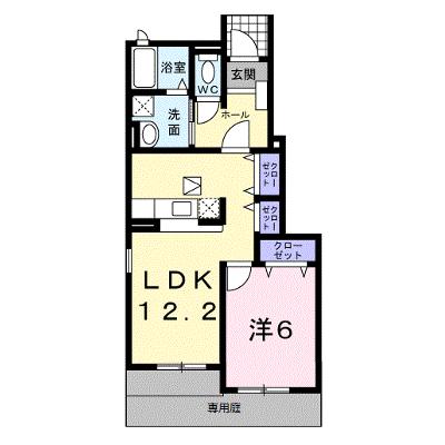 ハピネス・ブルック　Ⅰ 105【管理NO：1-015695201-01040】 ★家具家電は申し込み後に搬入します★の物件画像
