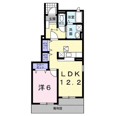 ハピネス・ブルック　Ⅰ 101【管理NO：1-015695201-01010】 ★家具家電は申し込み後に搬入します★の物件画像