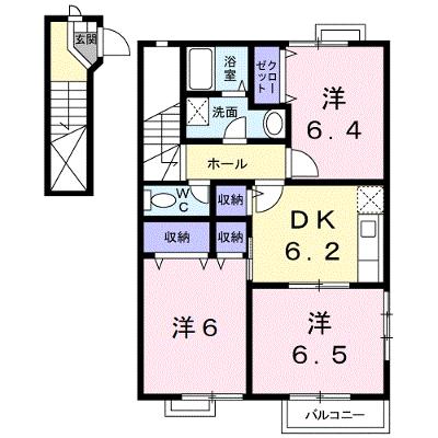 ジェントリーⅢ 201【管理NO：1-010135703-02010】 ★家具家電は申し込み後に搬入します★の物件画像