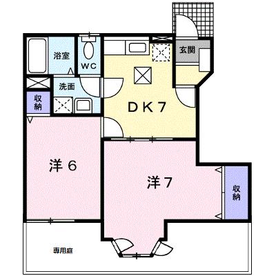 パインツリー 101【管理NO：1-006515701-01010】 ★家具家電は申し込み後に搬入します★の物件画像