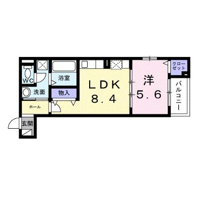 モンテリザイア紀和 201【管理NO：1-028194301-02010】 ★家具家電は申し込み後に搬入しますの物件画像