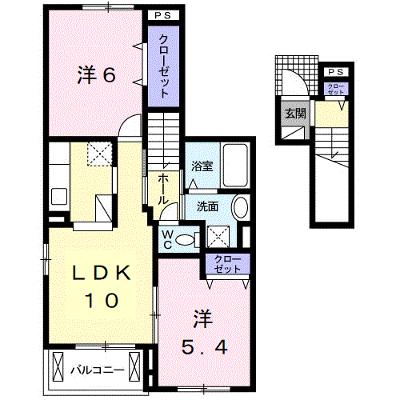 コート・ダジュールＡ 206【管理NO：1-023738701-02050】 ★家具家電は申し込み後に搬入しますの物件画像