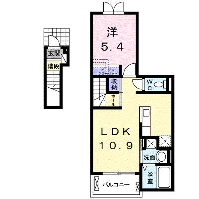 ソラーナ 203【管理NO：1-023684001-02030】 ★家具家電は申し込み後に搬入します 2026年07月中旬入居可能の物件画像