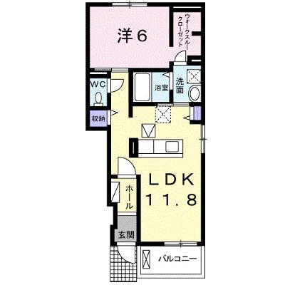 ブルースカイ 102【管理NO：1-023110601-01020】 ★家具家電は申し込み後に搬入します★の物件画像