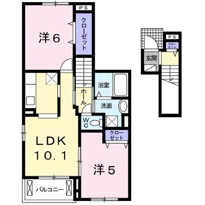 エレガンテⅠ 203【管理NO：1-023019401-02030】 ★家具家電は申し込み後に搬入します★の物件画像