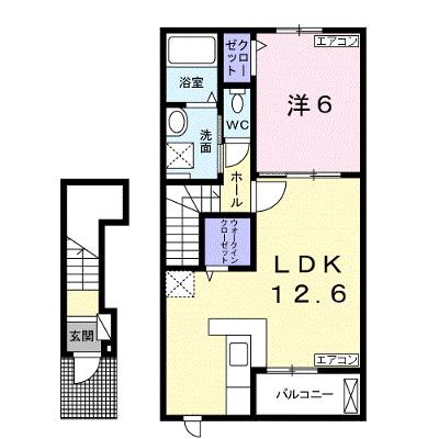 レジナス　クスミール 205【管理NO：1-022260001-02040】 ★家具家電は申し込み後に搬入します 2026年07月下旬入居可能の物件画像