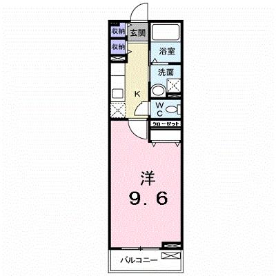 ボンヌ・シャンス 202【管理NO：1-019954401-02020】 ★家具家電は申し込み後に搬入しますの物件画像